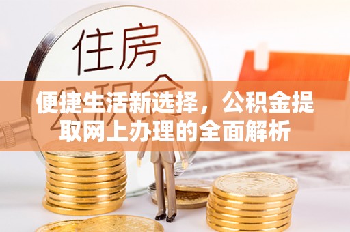 安定便捷生活新选择，公积金提取网上办理的全面解析