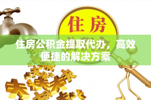 安定住房公积金提取代办，高效便捷的解决方案